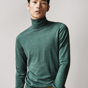Cotton textured sweater